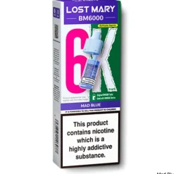 New Lost Mary Mad Blue BM6000 Refill Pods by