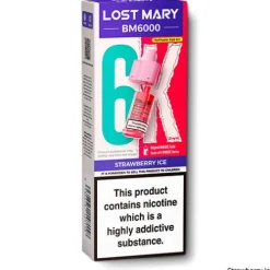 Online Lost Mary Strawberry Ice BM6000 Refill Pods by
